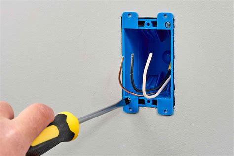 electrical outlet box holes stripped|electrical box stripped threads.